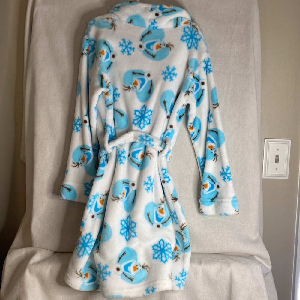 Disney Frozen Sisters Children’s Robe Size 7/8 - Picture 2 of 5